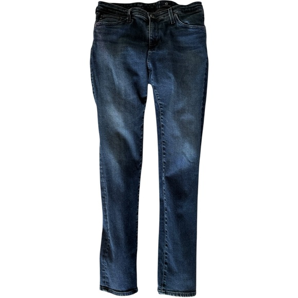 AG Jeans Prima Ankle Mid-Rise Cigarette Jean – Dark Fade Wash (Size 28R) *Read* - Picture 4 of 12